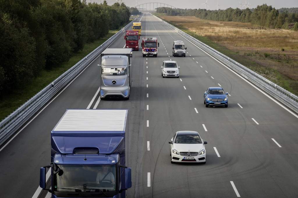 Mercedes Future Truck 2025 Live Road Testing