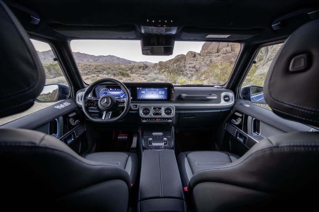 Mercedes G-Class Electric Interior