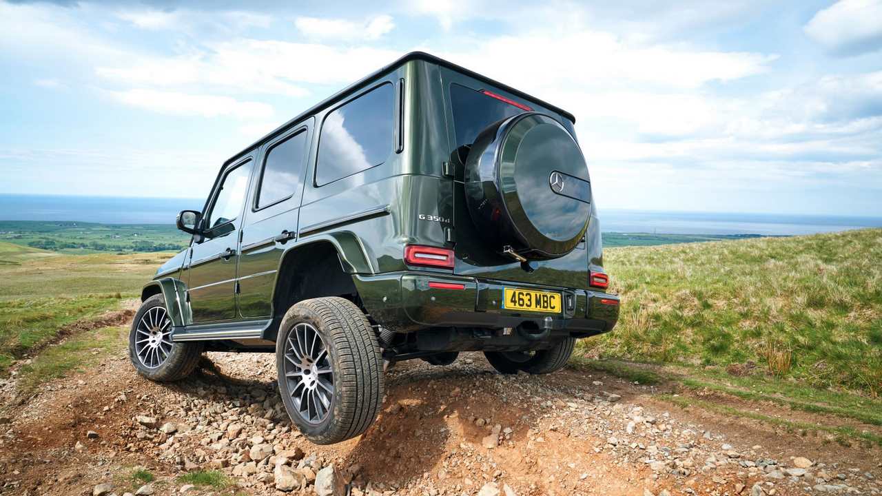 Mercedes G350 D Back