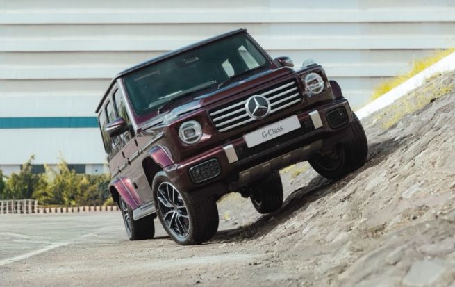 Mercedes G450d India