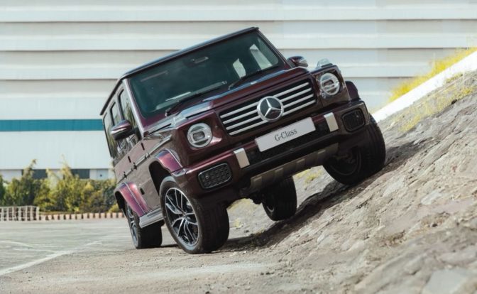 Mercedes G450d India