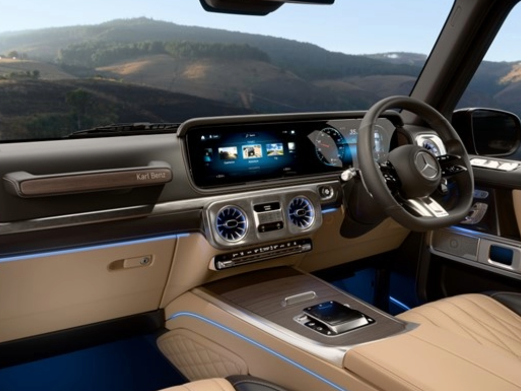 Mercedes G63 AMG Collector's Edition interior