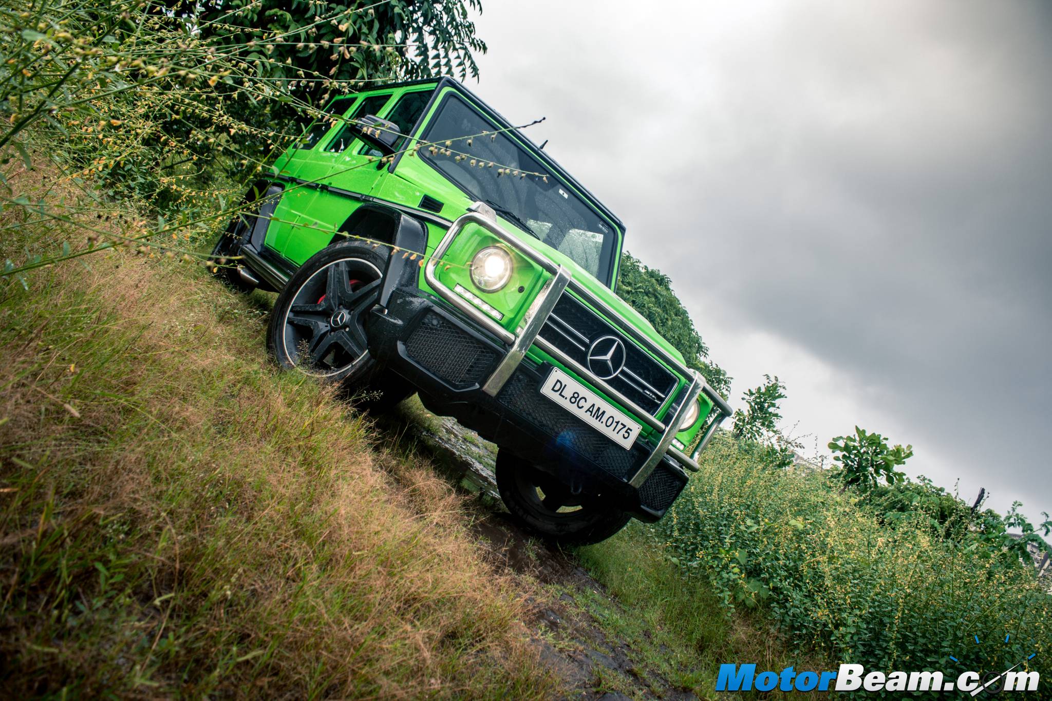 Mercedes G63 AMG Crazy Colour Test Drive Review