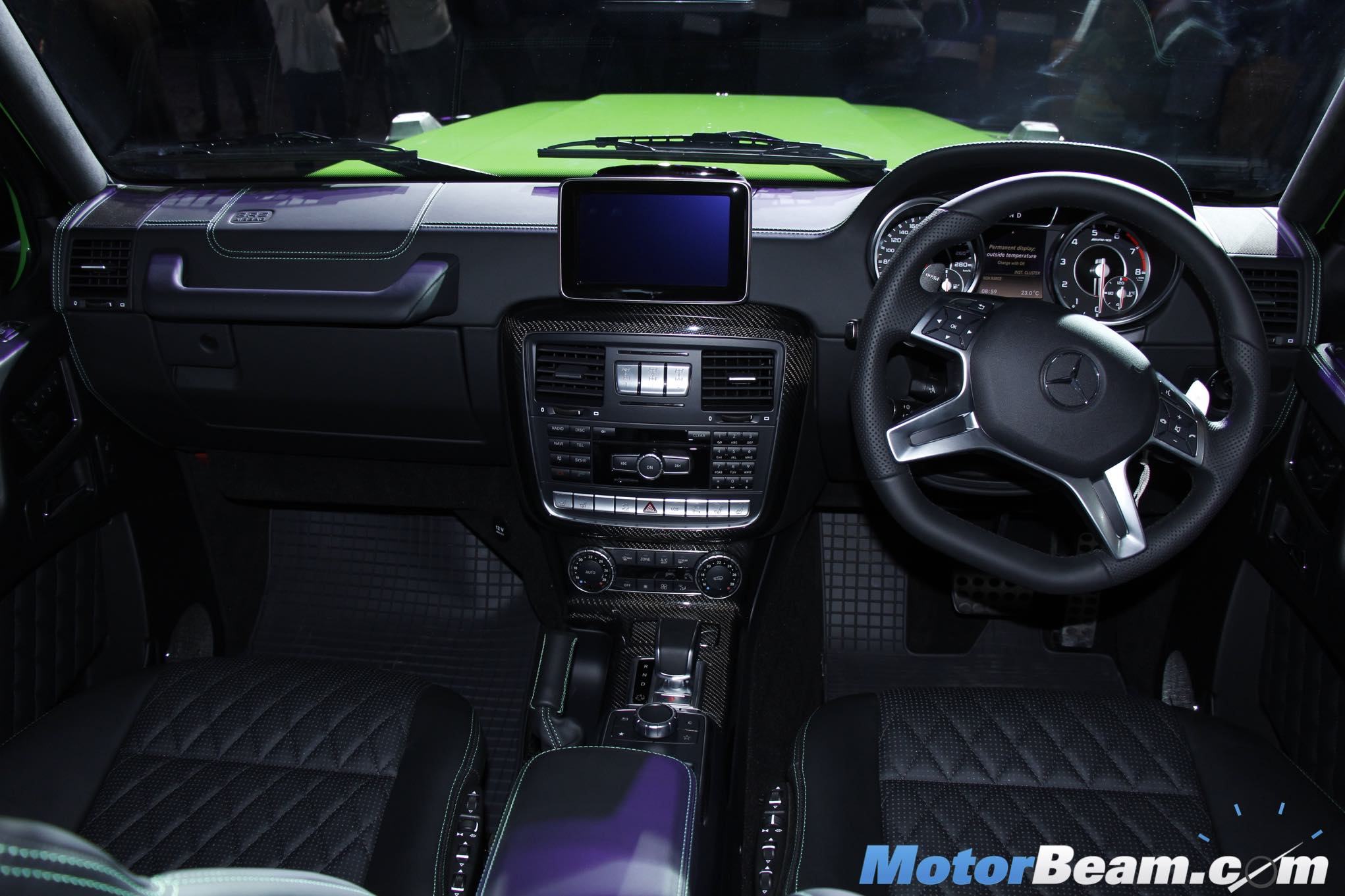Mercedes G63 AMG Dashboard
