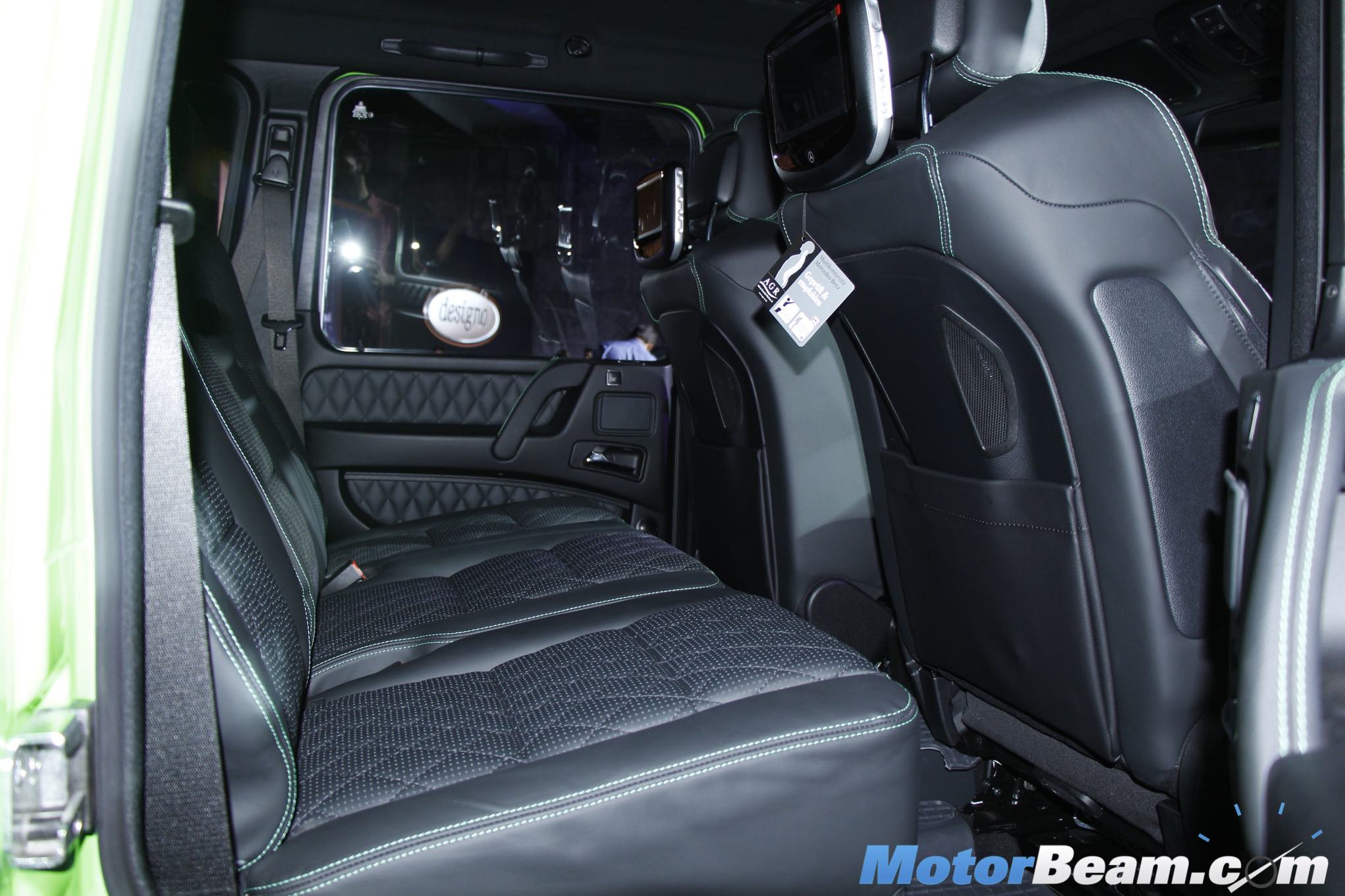 Mercedes G63 AMG Legroom