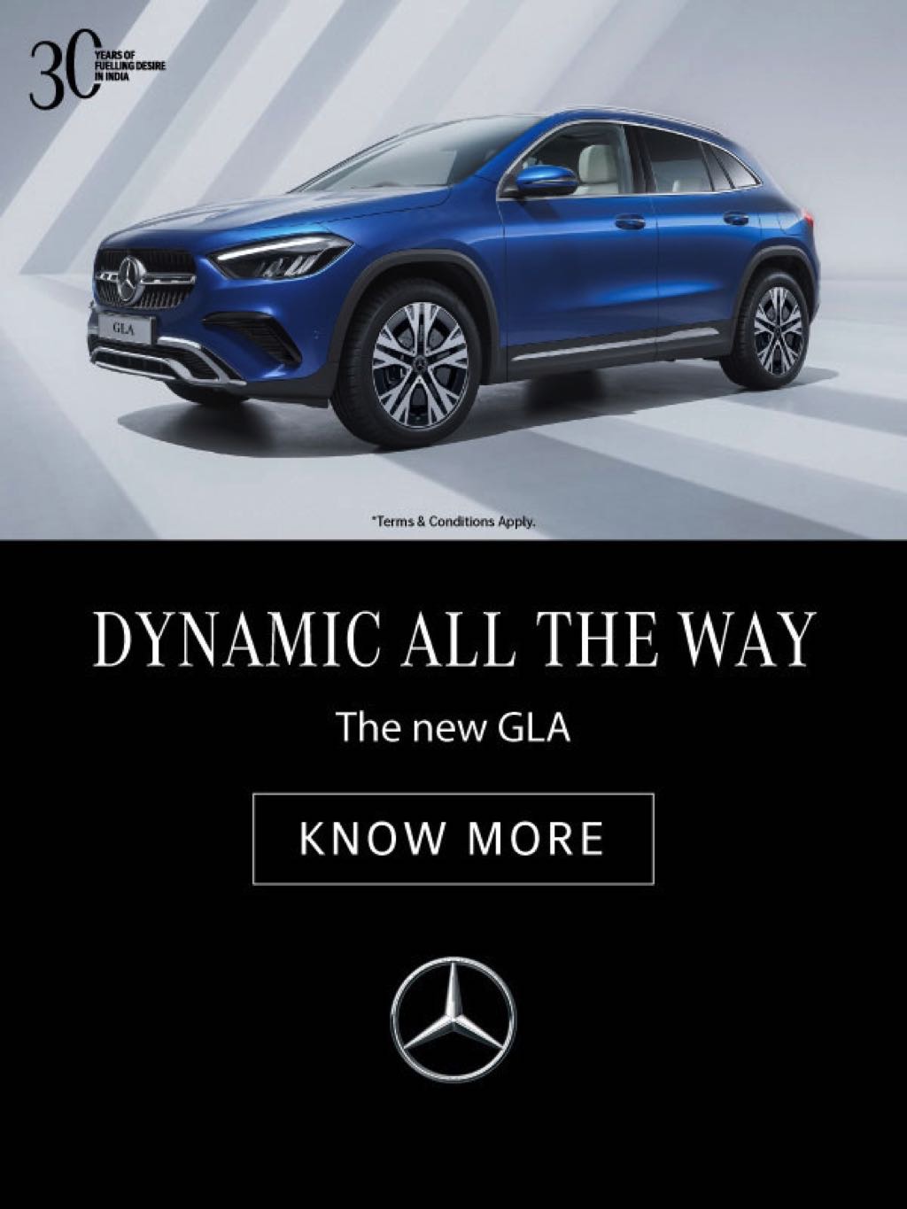 Mercedes GLA Banner