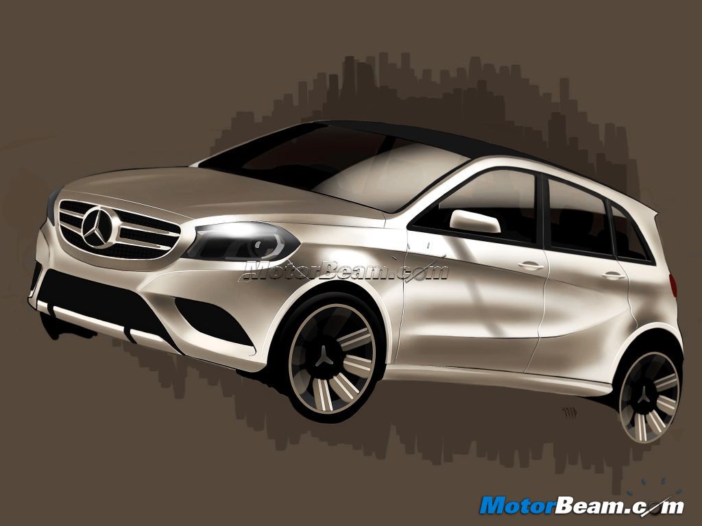 New Mercedes GLA Rendering Previews The Jacked-Up A-Class