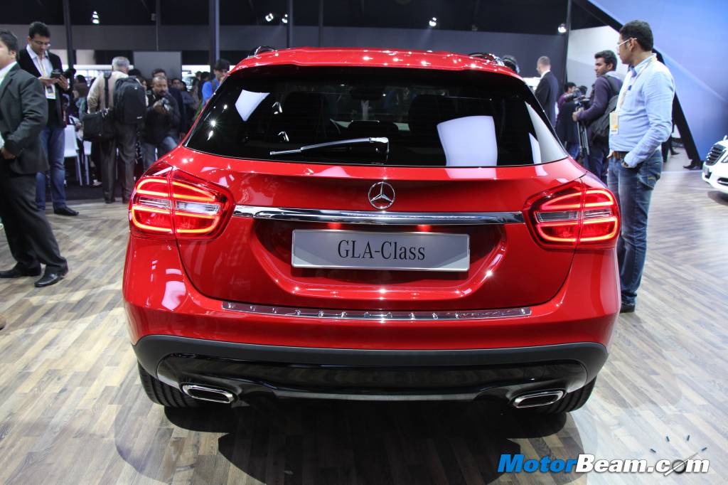 Mercedes Benz Gla Makes India Debut At 14 Auto Expo