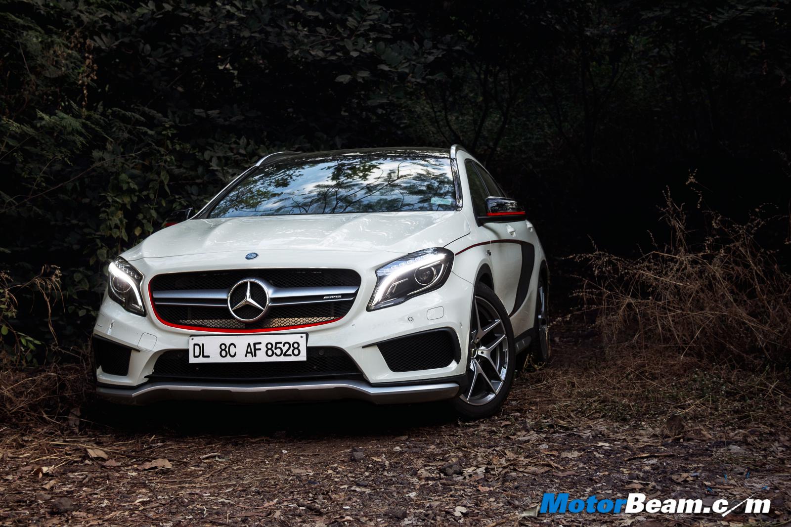 Mercedes GLA45 AMG Test Drive Review