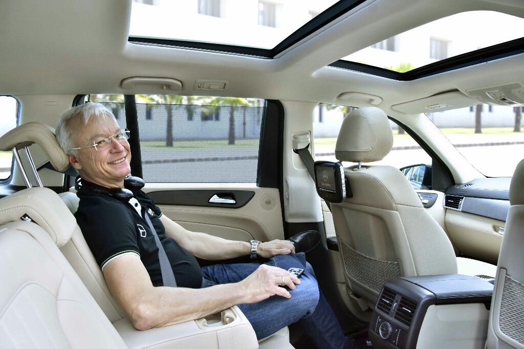 Mercedes GLS Grand Edition Rear Seat