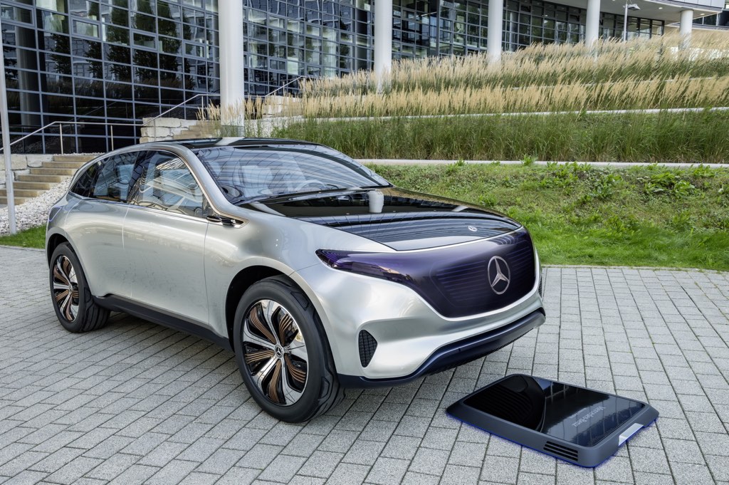 Mercedes Generation EQ Concept Wireless Charging