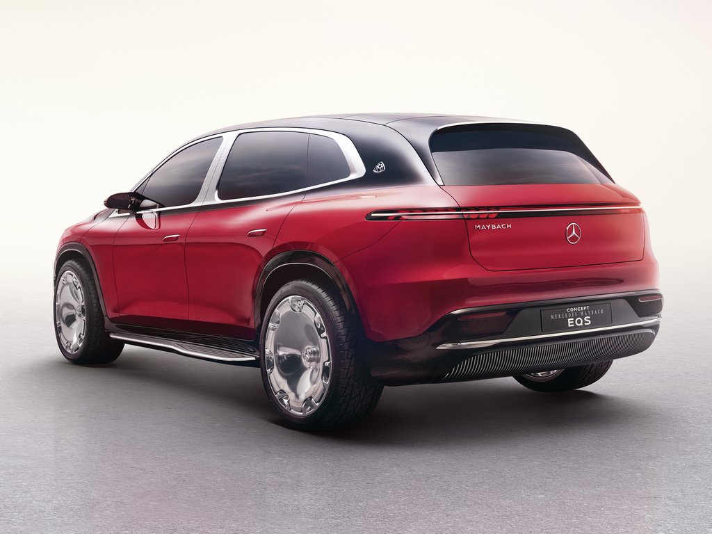 Mercedes-Maybach EQS Concept Rear