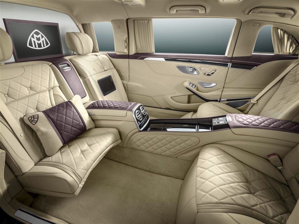 Mercedes Maybach Pullman Interiors