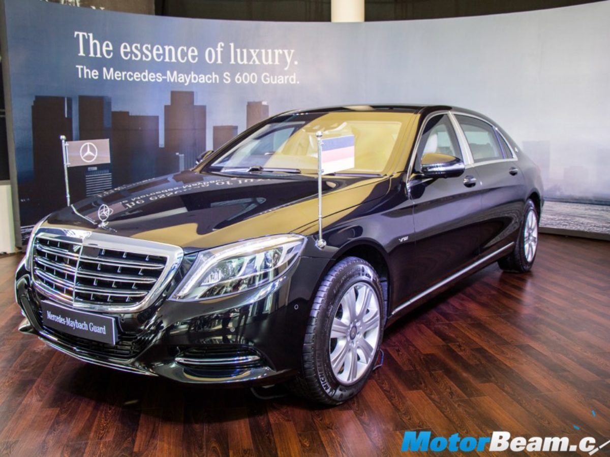 Mercedes Maybach S600 Guard Launched Priced At Rs 10 50 Crores Motorbeam