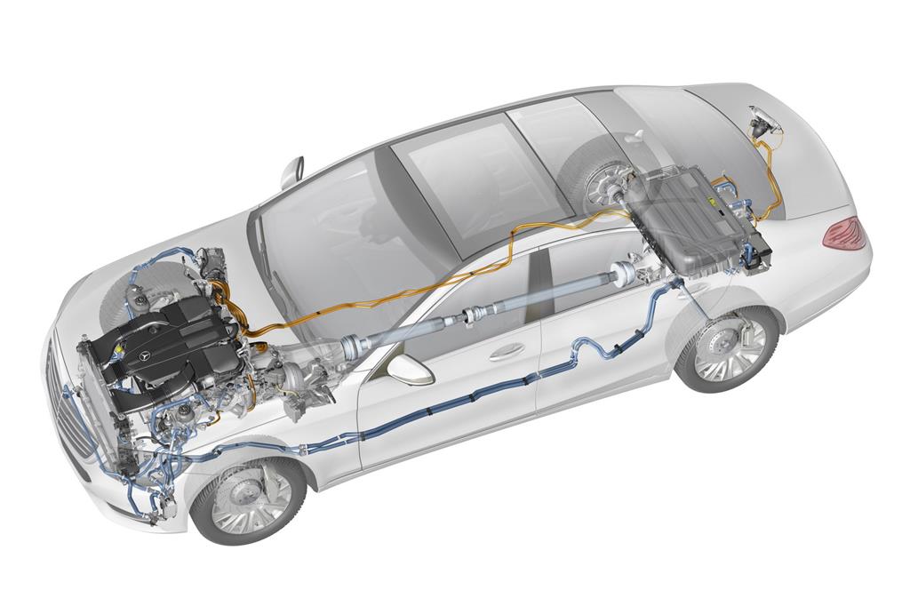Mercedes S500 Plug-In Motor