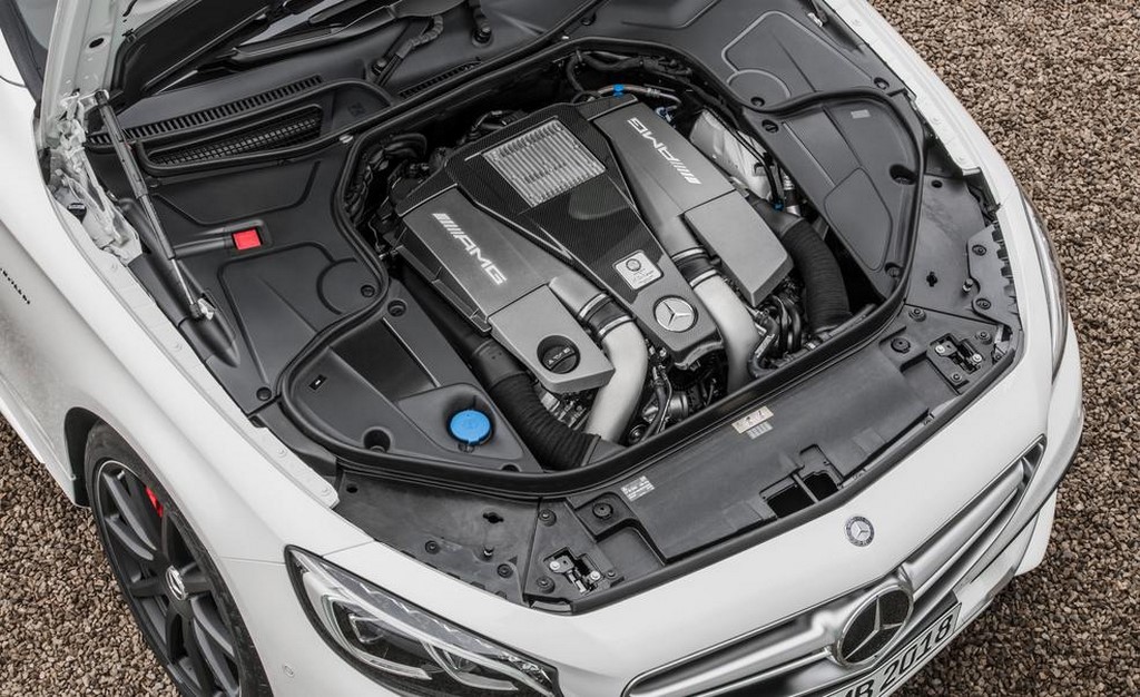 Mercedes S63 AMG Coupe Engine