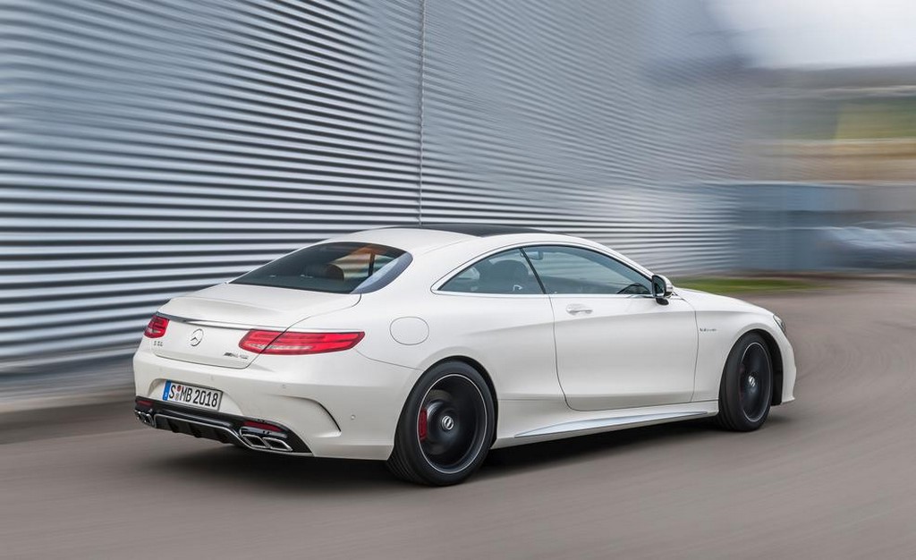 Mercedes S63 AMG Coupe Rear