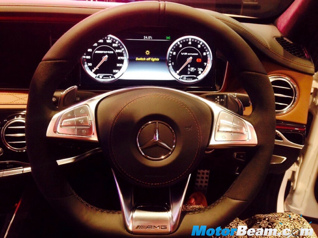 Mercedes S63 AMG Sedan India Launch