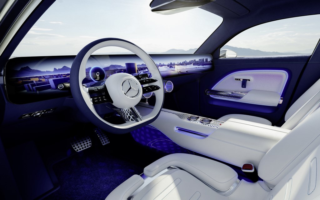 Mercedes Vision EQXX Dashboard