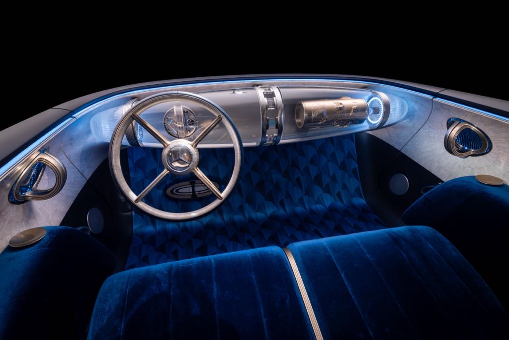 Mercedes Vision Iconic Concept Interior