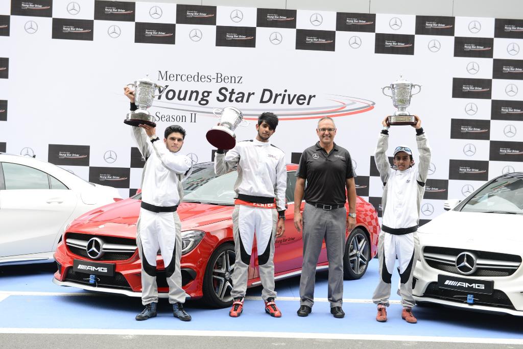 Mercedes Young Star Driver Season II Podium Finish