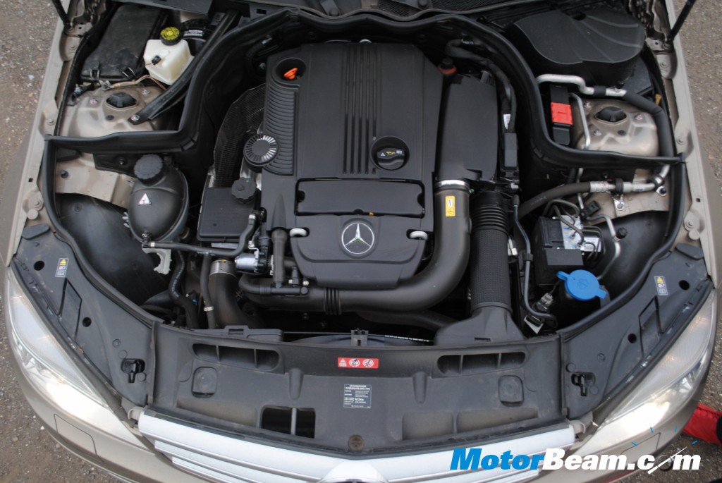 Mercedes C200 CGI Powerplant