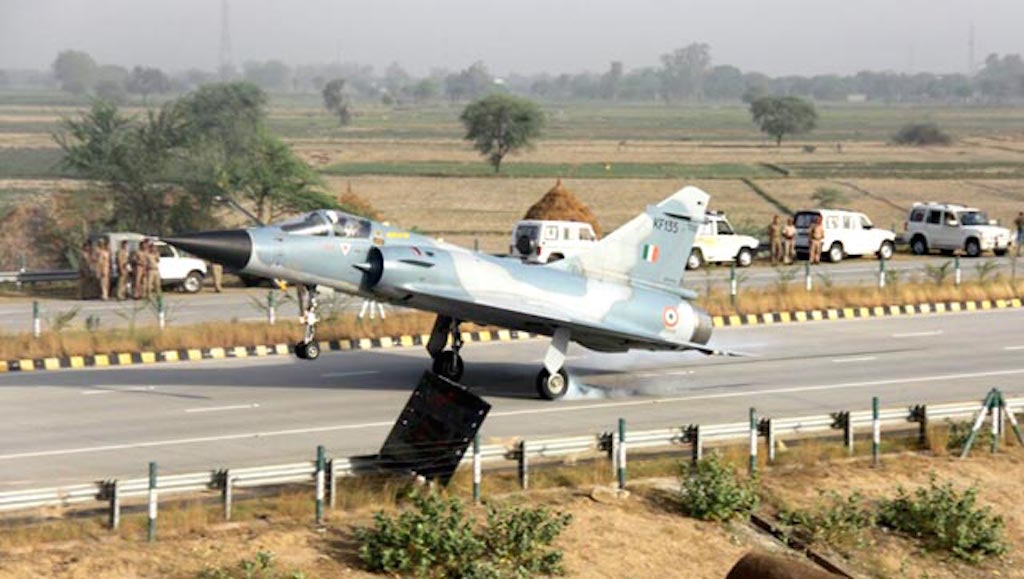 Mirage-2000 Landing Trial Indian Air Force