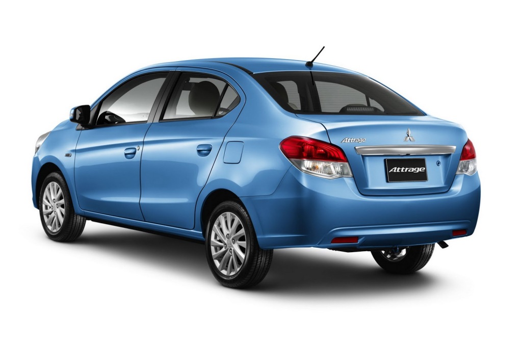 Mitsubishi Attrage Rear