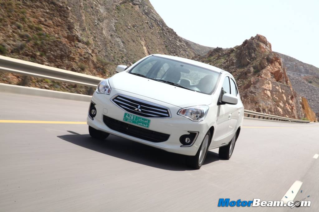 Mitsubishi Attrage Road Test