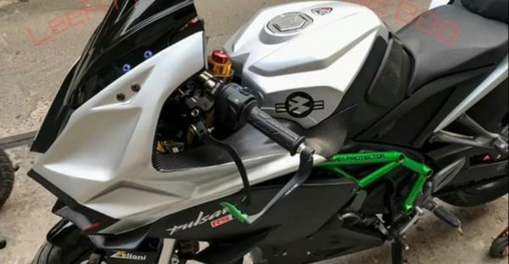 Pulsar Rs 0 Modified With Kawasaki Ninja H2r Inspiration Motorbeam