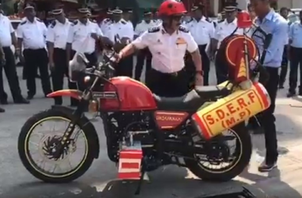 Modified RE Himalayan Fire Brigade