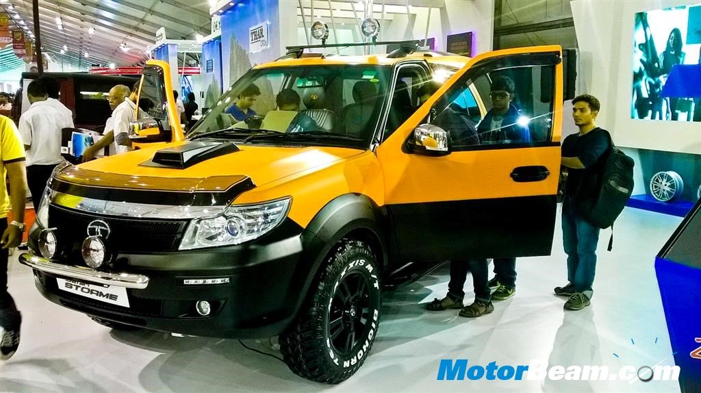 Modified Tata Safari Storme