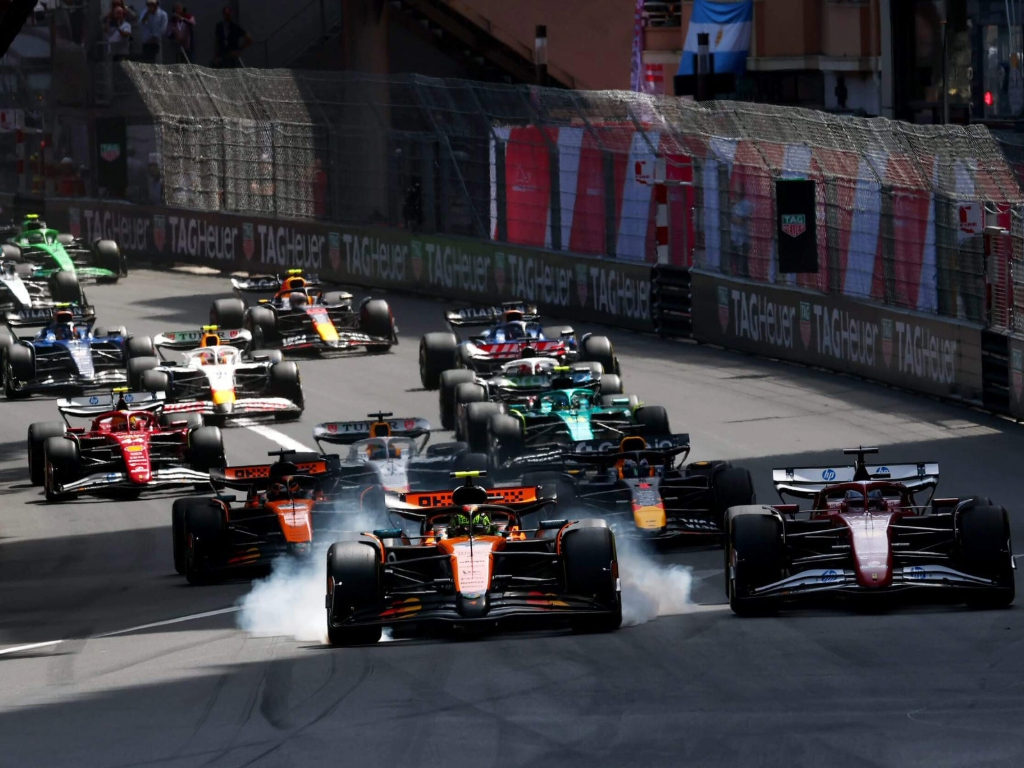 Monaco GP Race Start