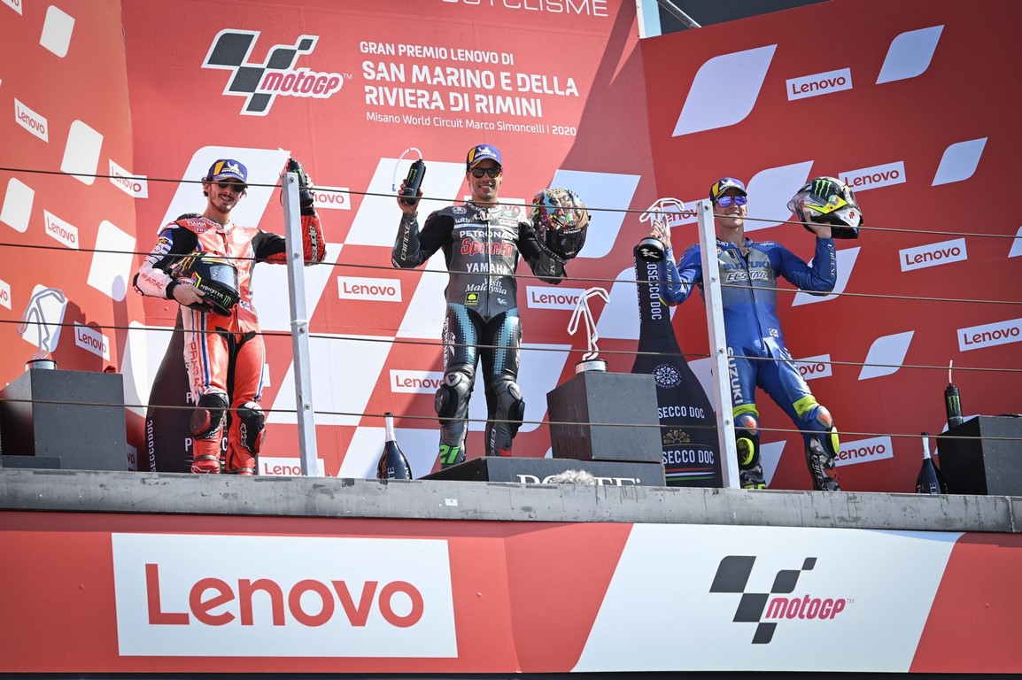 MotoGP 2020 Round 6 Podium