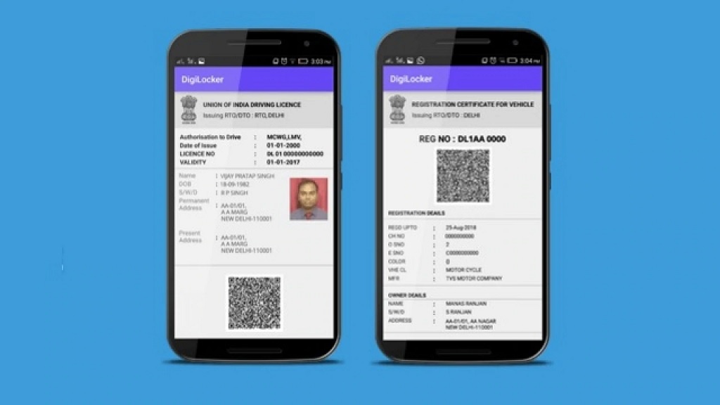 Motor Vehicle Documents DigiLocker