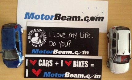MotorBeam Car Stickers