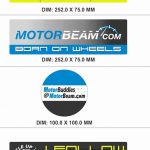 MotorBeam Stickers For Cars