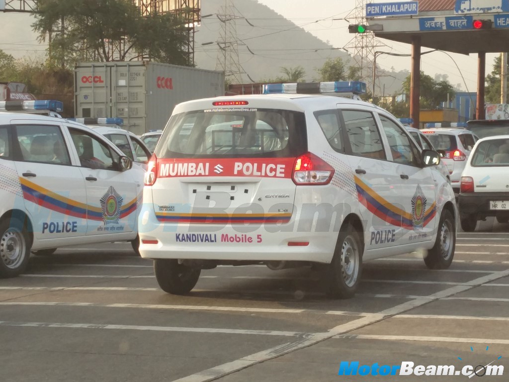 Mumbai Police Gets Ertiga