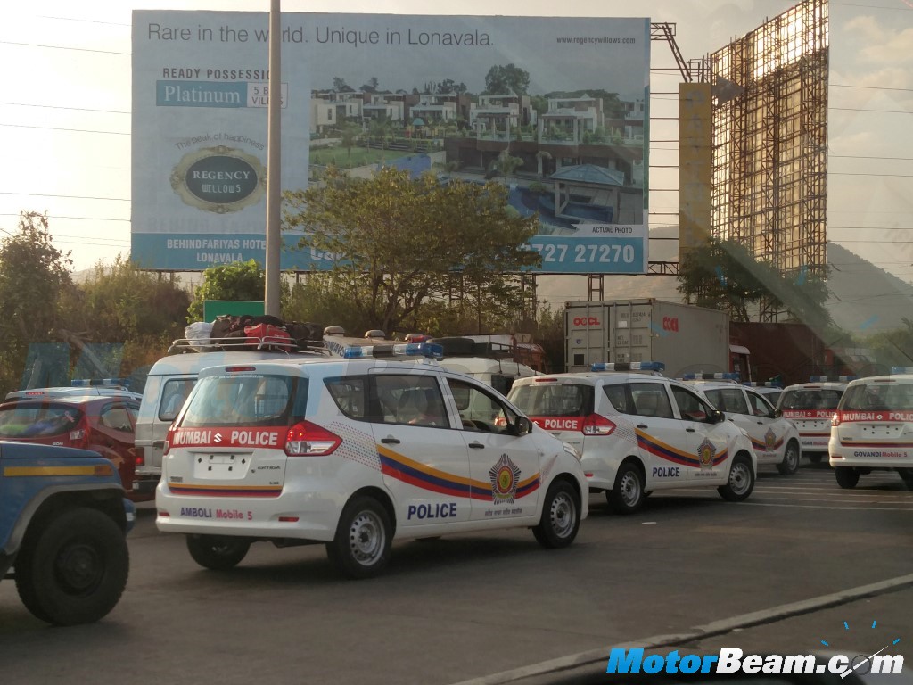 Mumbai Police Maruti Ertiga