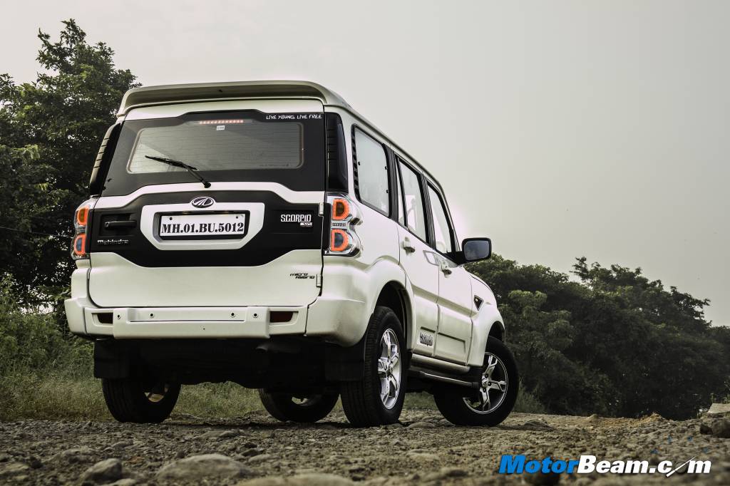 New Gen Mahindra Scorpio Rear