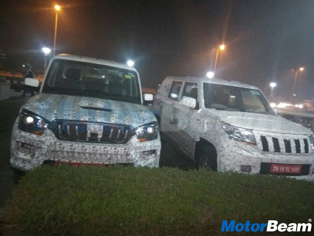 New Mahindra Cars On Test