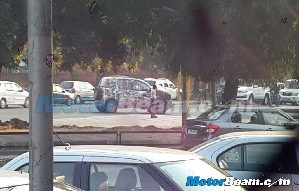 New Mahindra Quanto Spy Shot