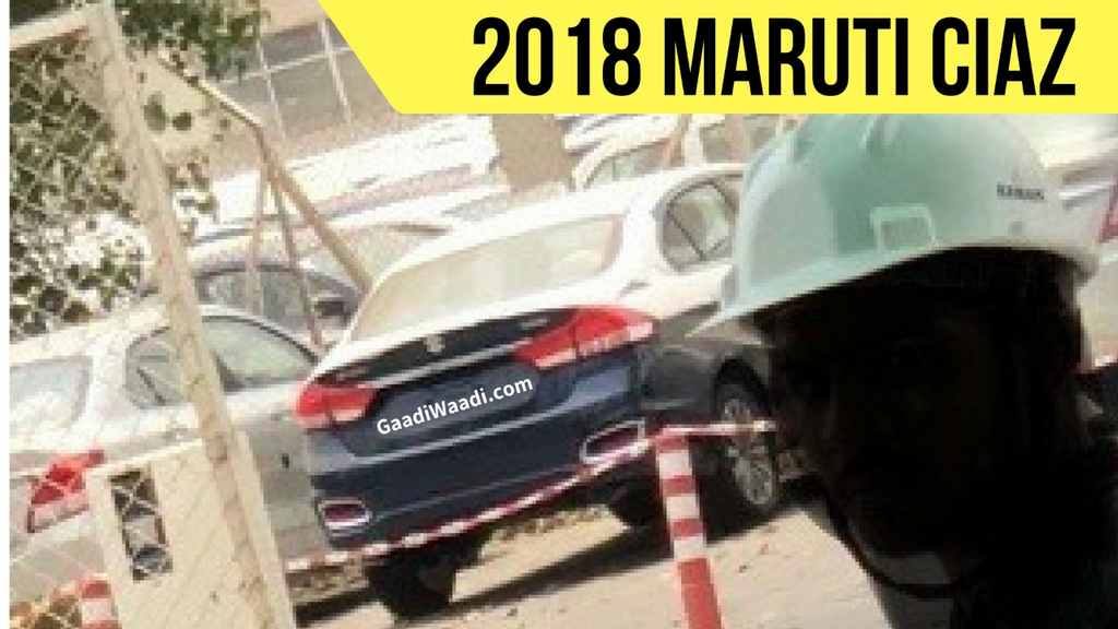 New Maruti Ciaz Facelift India