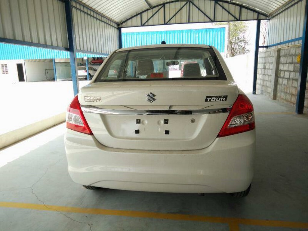 New Maruti Swift Dzire Tour Rear