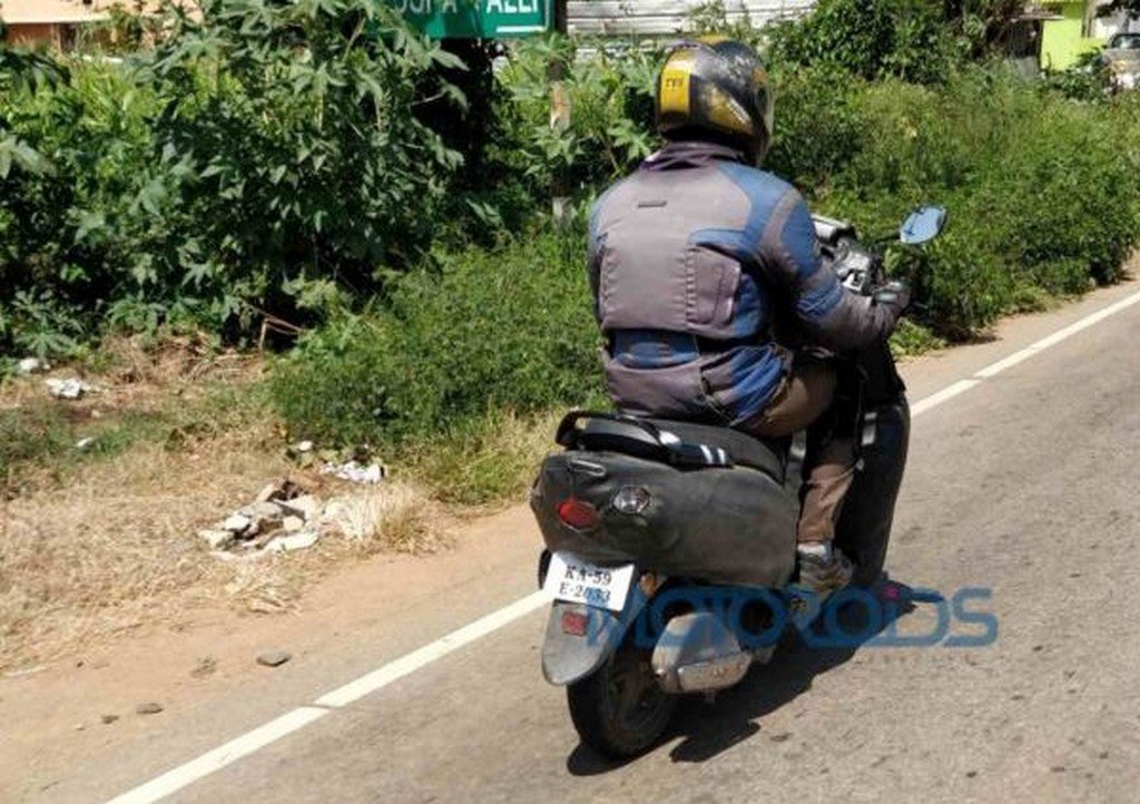 New TVS Wego Spied