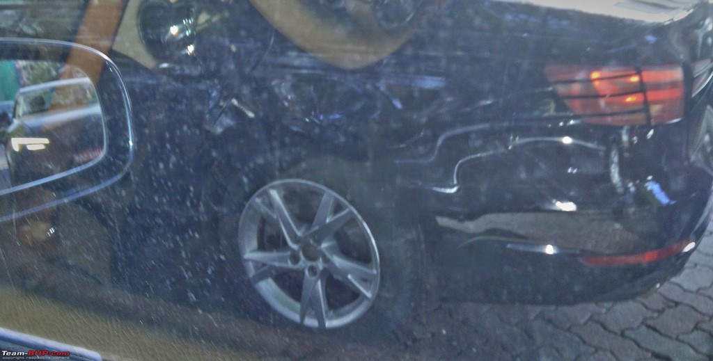 Next Gen Audi A4 Spied India