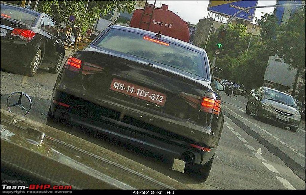 Next Gen Audi A4 Spied