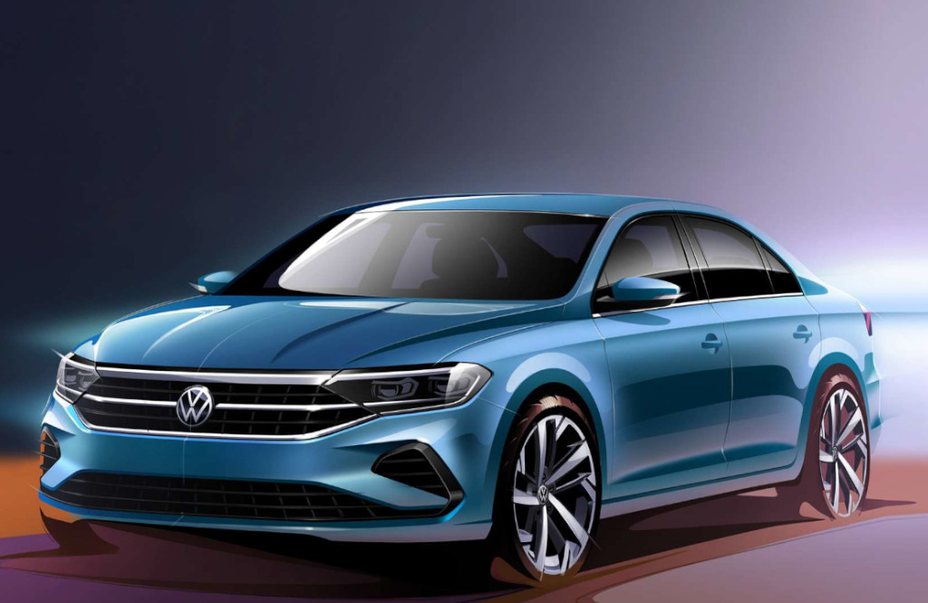 Next-Gen VW Jetta Sketch