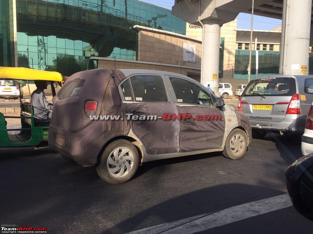 Next Generation Hyundai Santro Spied