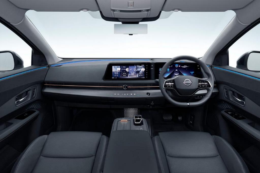 Interior of the EV